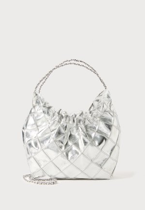 FLEMING METALLIC MINI HOBO - Sac à main - silver-coloured
