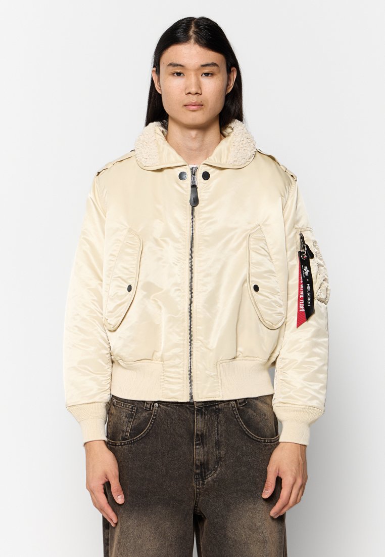 alpha industries Bomberjacks wit