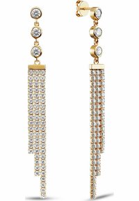 JETTE ZIRKONIA - Örhänge - roségold-coloured