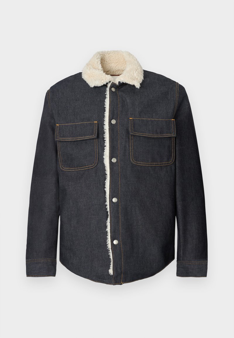 sandro Winterjas ruw denim/rawdenim