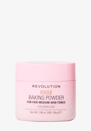 Makeup Revolution REVOLUTION LOOSE BAKING POWDER - Spray e polveri fissanti - revolution loose baking powder rose