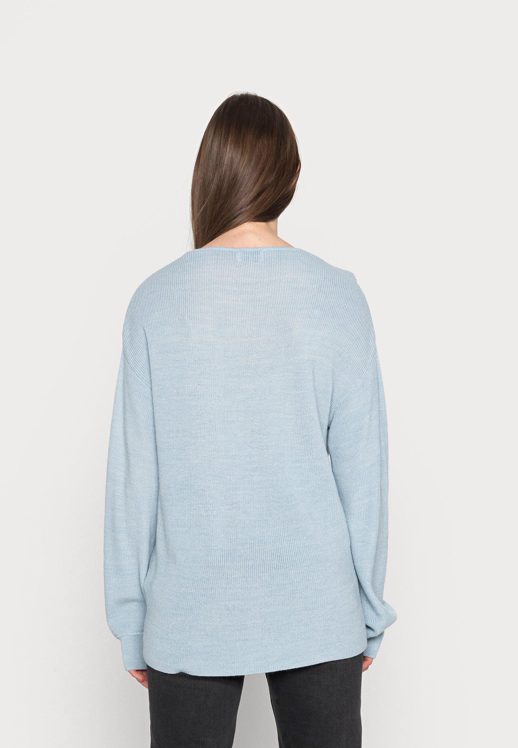 cropped drawstring jumper