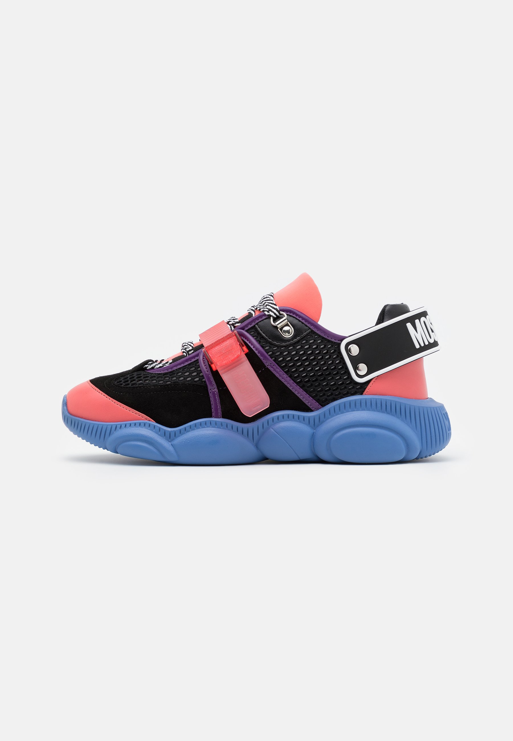 Sneakers Moschino | Sneakers Teddy Shoes Con Strap Bianco Donna - Macro  Adventures