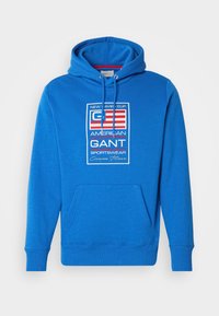GRAPHIC  - Sweat à capuche - lapis blue