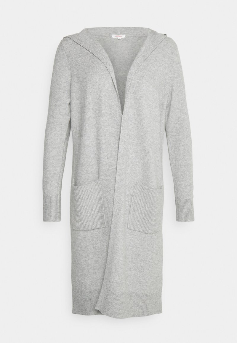 Long Cardigan Grau Long Cardigan Lange Strickjacke Damen Cardigan