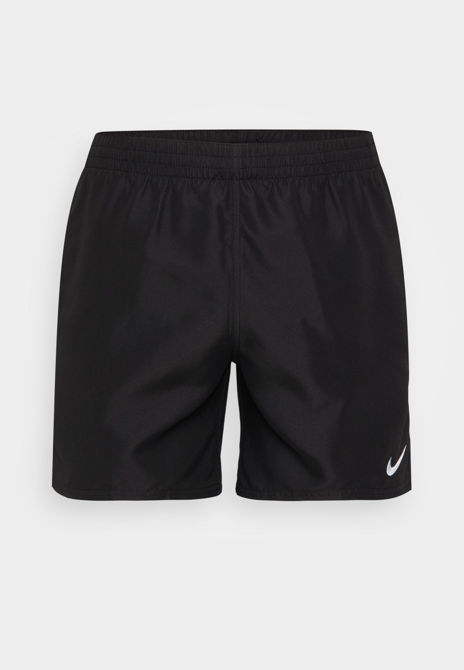 nike swimming plus 5inch volley shorts in black