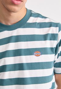 Dickies RIVERGROVE TEE - Potiskana majica - lincoln green