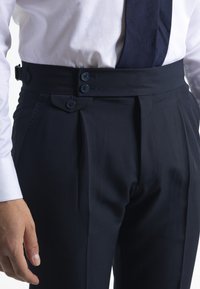 PuroEgo NON IRON  - Pantalón de traje - azul marino