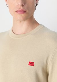 HUGO SAN CASSIUS - Strickpullover - open beige