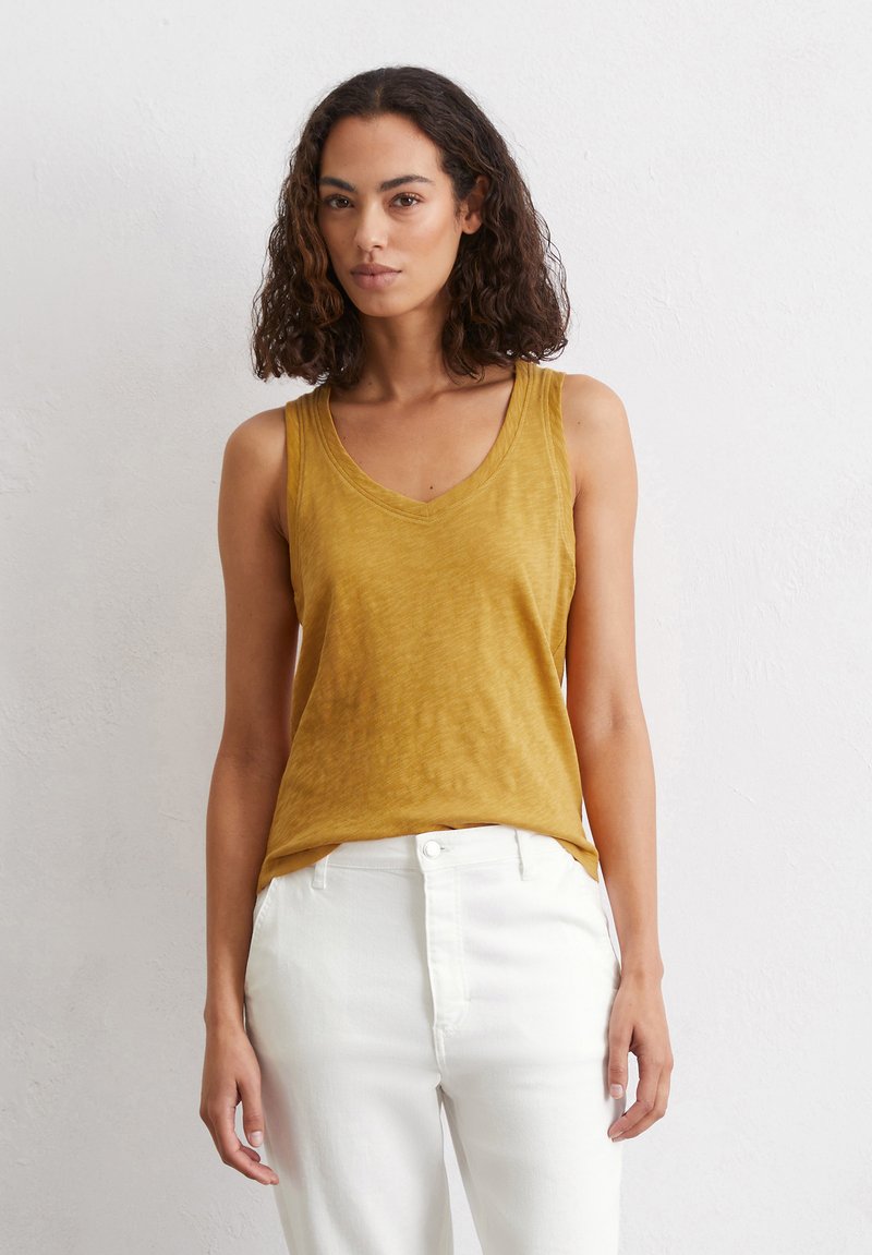 Marc O'Polo Top - golden yellow
