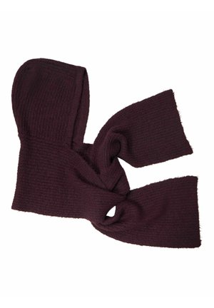 Hoofdbedekking - mauve wine