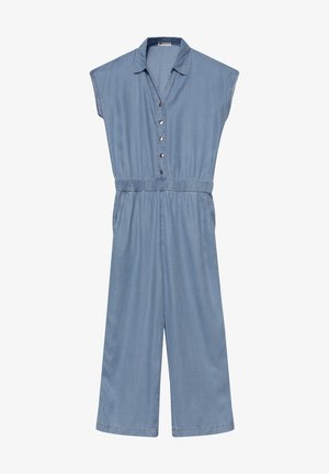 WIDE - Jeansowy kombinezon