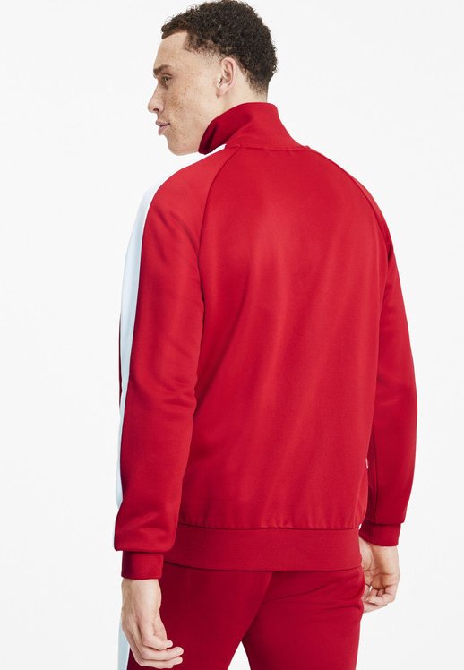 puma t7 track jacket black