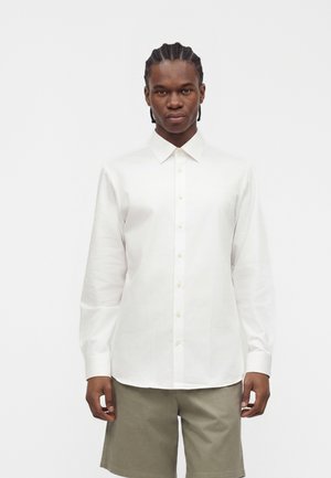 Selected, Slim Fit Stretch - Vapaa-ajan kauluspaita - bright white