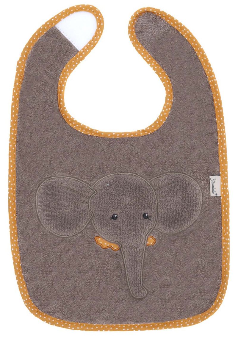 Sterntaler Bavoir à Manches En éponge Avec Bouton Pression Et Motif Canard Edda Lou
