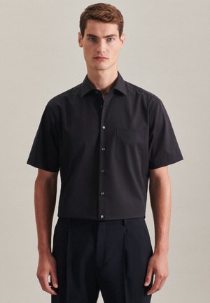 REGULAR FIT - Shirt - black