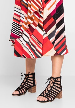 New Look Wide Fit Sandalias - black