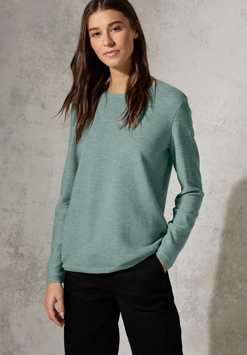 Cecil Strickpullover - grün