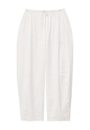 & OTHER STORIES, & OTHER STORIES WIDE-LEG TROUSERS - Pantalon classique - white