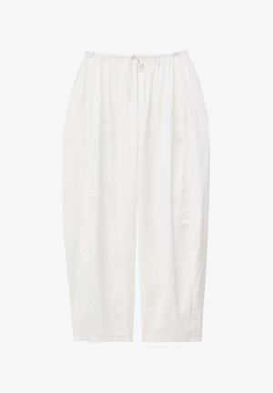 & OTHER STORIES, & OTHER STORIES WIDE-LEG TROUSERS - Pantalon classique - white