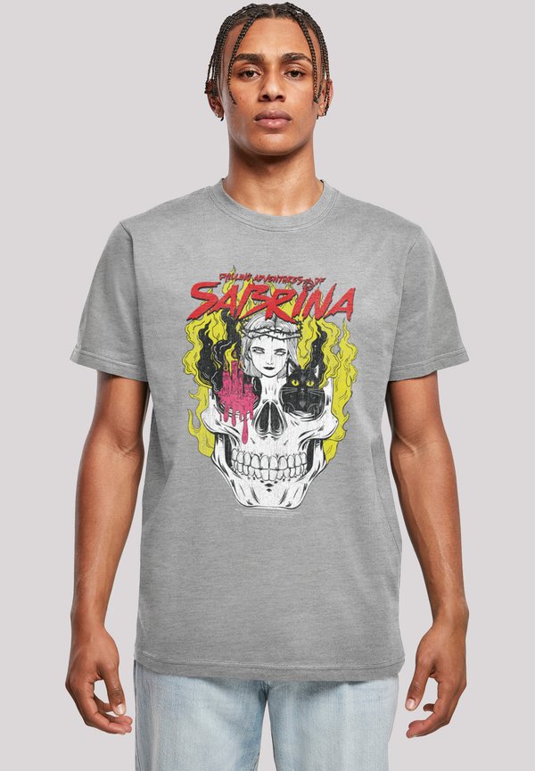 CHILLING ADVENTURES OF SABRINA ICON SKULL - T-Shirt print