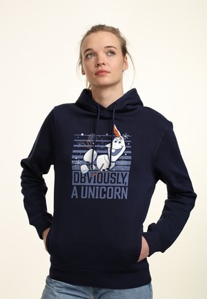 Disney FROZEN 2 OBVIOUSLY OLAF - Bluza z kapturem