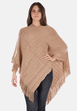 PONCHO - Sciarpa - beige