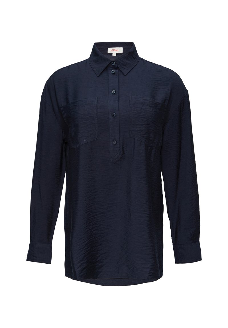 s.Oliver Blouse donkerblauw s.Oliver Blouse donkerblauw