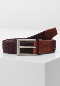 Slopes&Town JUNIOR  - Gevlochten riem - burgundy blue