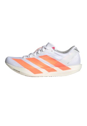 ADIZERO ADIOS 9 - Zapatillas running asfalto - cloud white   beam orange   lucid red