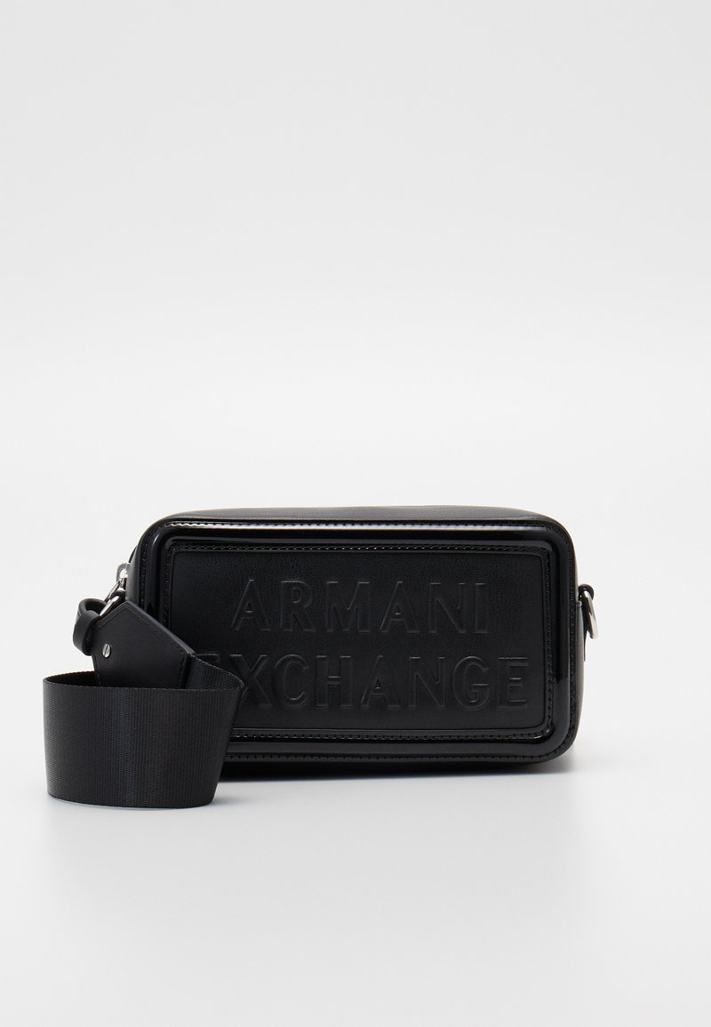 Armani Exchange CROSSBODY - Schoudertas - nero