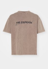 Print T-shirt - beige