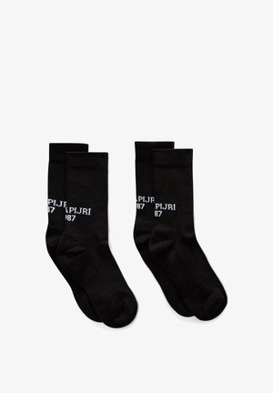 Napapijri, F-ATLAS SOCKS 2 PACK UNISEX - Calcetines - black