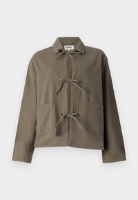 ONLDREW BOW JACKET - Jeansjacke - kalamata