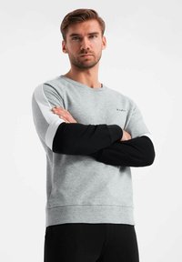 Ombre Sweatshirt - light grey melange
