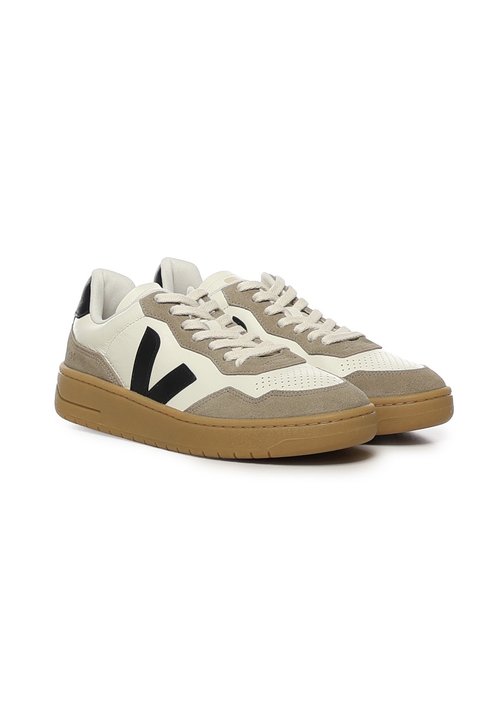 Veja SNEAKER - Trainers - bianco marrone — foto 2