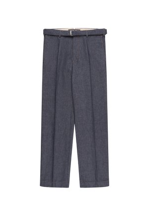 STRAIGHT FIT  - Pantaloni - dark blue