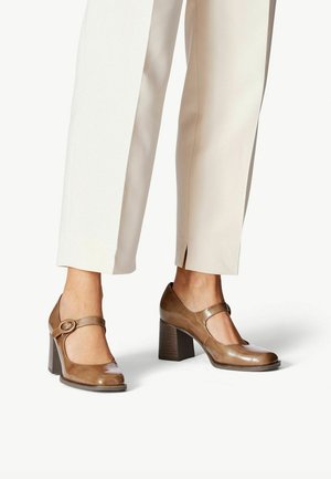 Tamaris Escarpins - camel patent