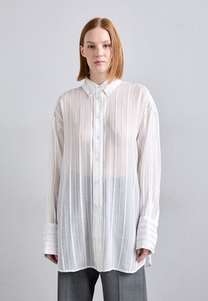 OVERSIZE  - Button-down blouse - cloud dancer
