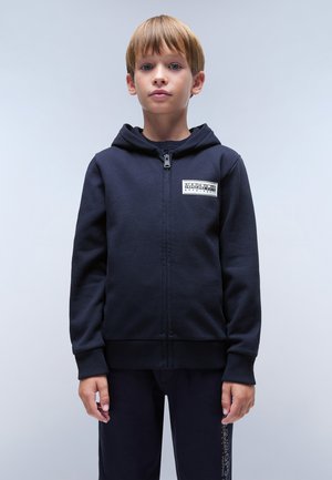 CHAMOIS - Zip-up sweatshirt - blu marine