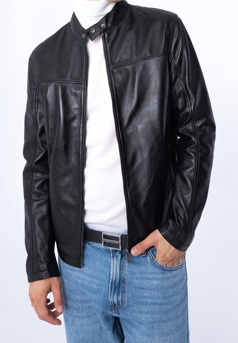 WITTCHEN Leren jas - black