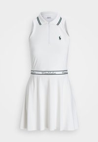 WIMBLEDON SLEEVELESS INTERLOCK DRESS - Trikotaažkleit - ceramic white