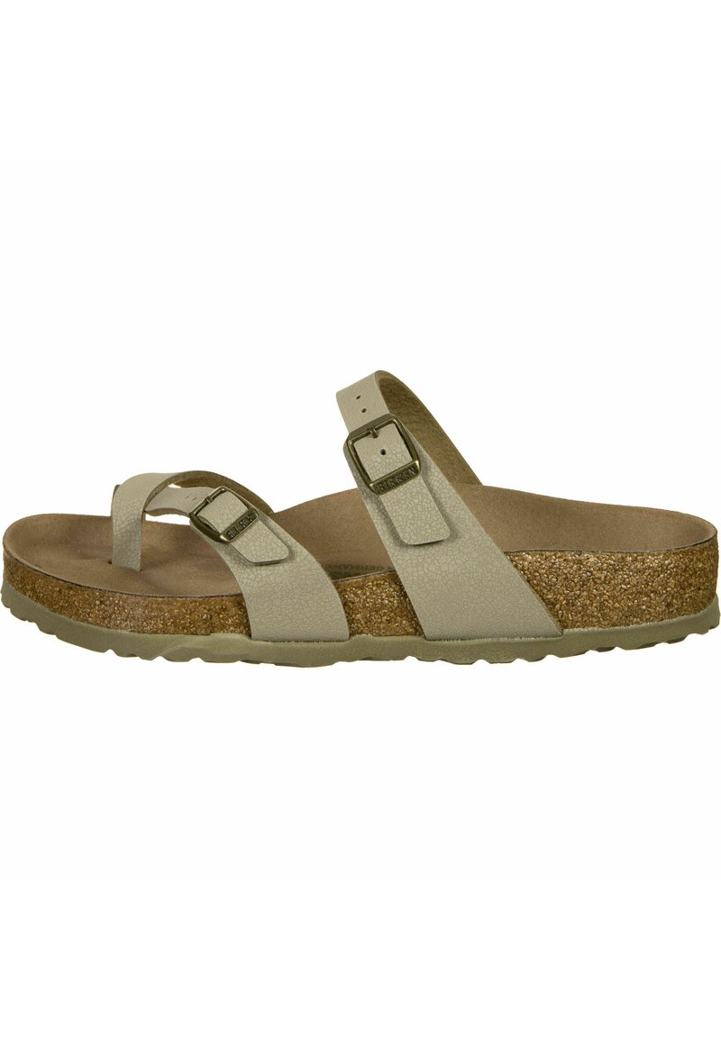 Birkenstock MAYARI BF - REGULAR - Sandals - grün