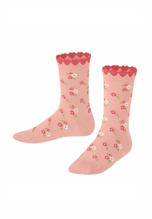DITSY FLOWERS - Socken - peach perl