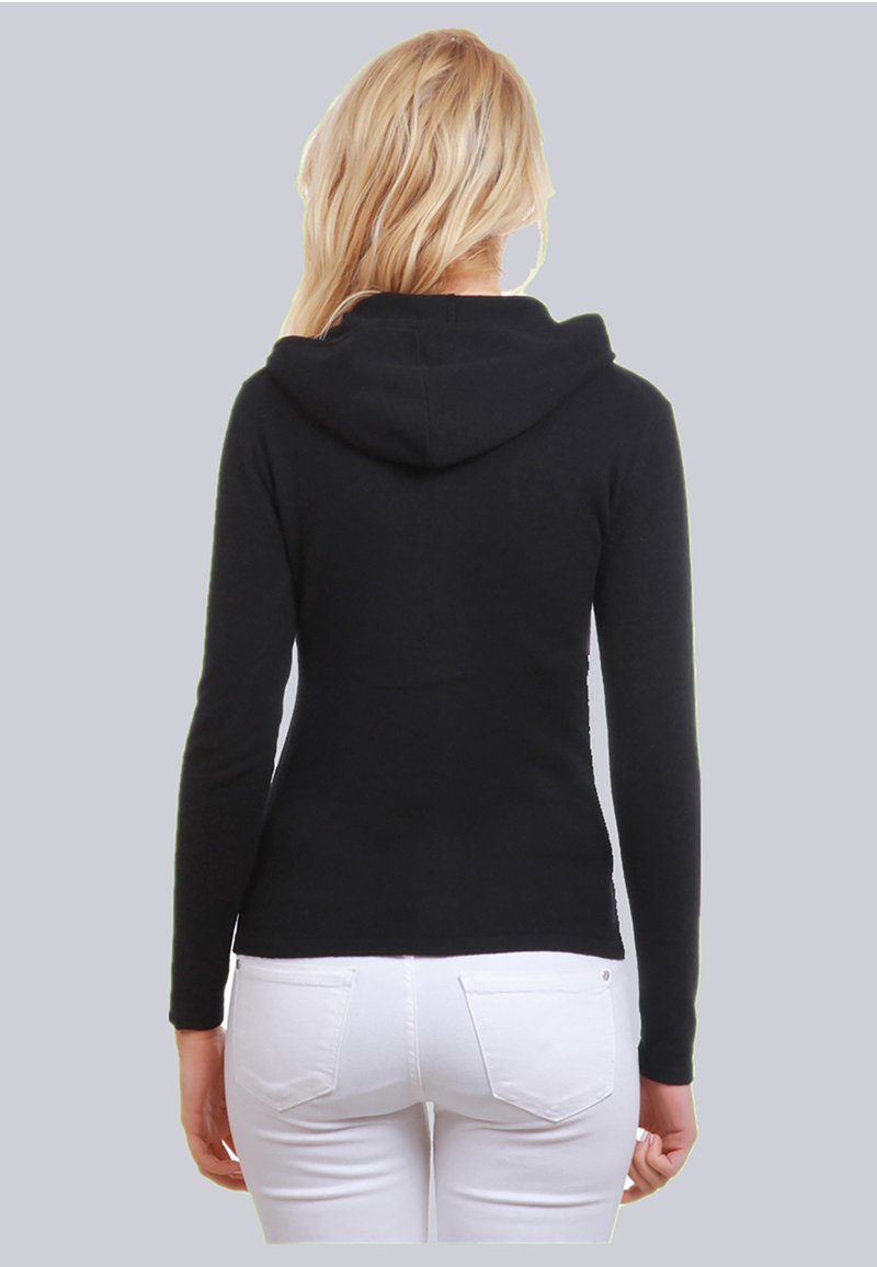 JL De La Tour Hoodie zippé - Sweat à capuche - noir