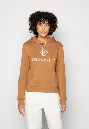 LOCK UP HOODIE - Hoodie - braun