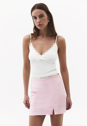OXXO, OXXO V NECK WOMEN TANK TOP - Top - cloud dancer