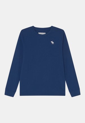 BASIC SOLIDS - Long sleeved top - blue