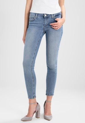 Jeans Skinny - bleached denim