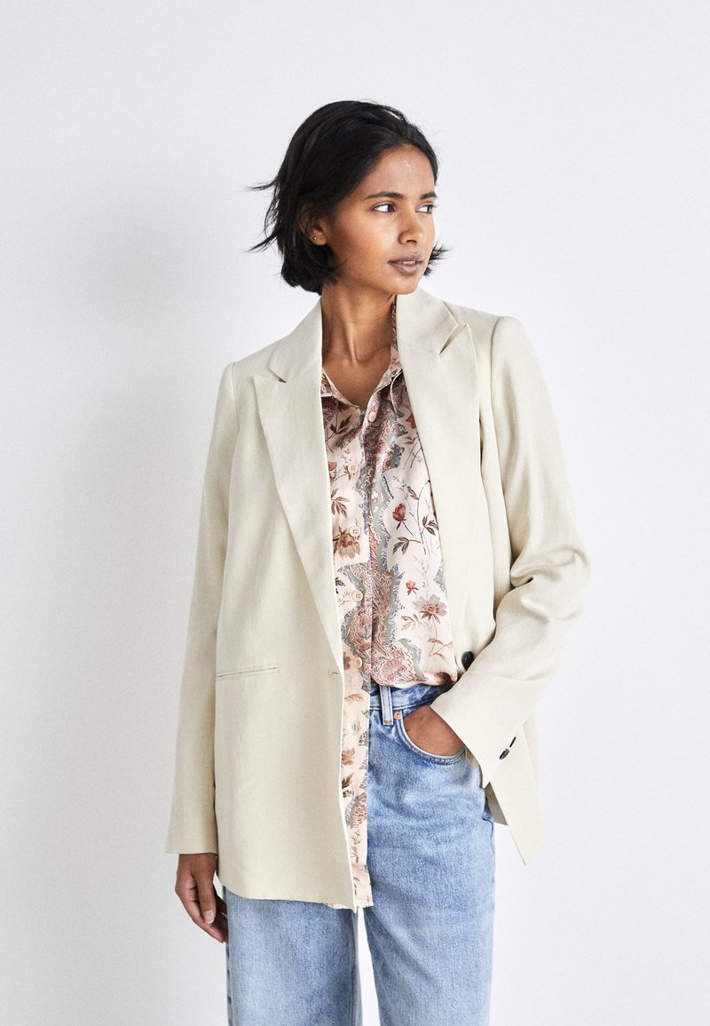 AllSaints - DERI LYN - Blazer - cream white, Förstora